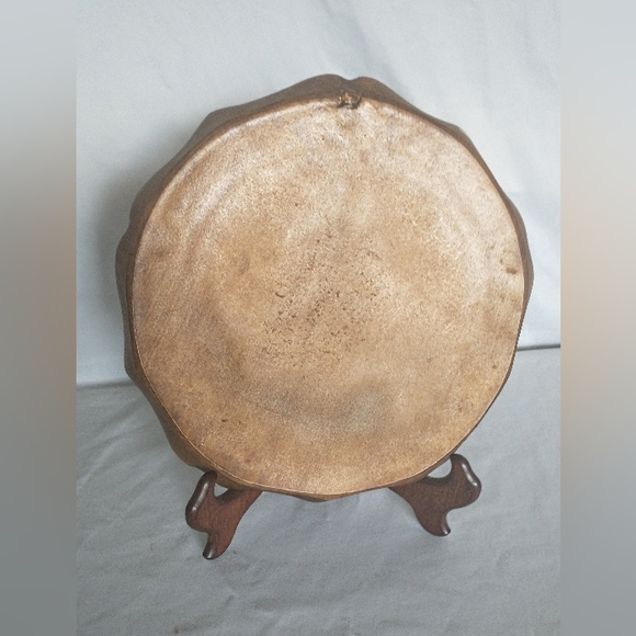 Mid Century "Matterhorn Zermatt Cervin" Carved 3D Resin Faux Wood Wall Art - Picture 4 of 15